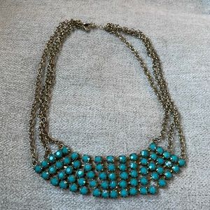 Turquoise fashion necklace